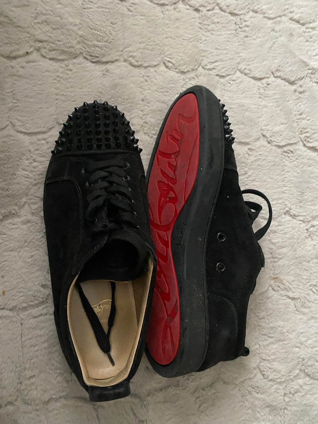 Christian louboutin junior spikes 41